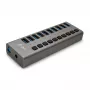 i-tec USB 3.0 nabíjací HUB 10 portov + napájací zdroj 48 W