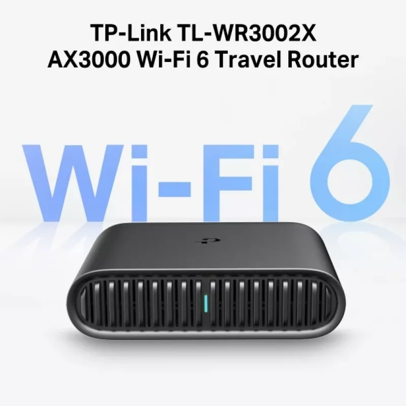 TP-Link TL-WR3002X WLAN router Gigabit Ethernet dual-band (2,4 GHz / 5 GHz) čierny