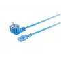 Microconnect MC-SCHUANGC13180B napájací kábel modrý 1,8 m sieťový konektor typ E+F C13 konektor samica
