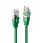 Lindy 47679 sieťový kábel zelený 2 m Cat6a S/FTP (S-STP)