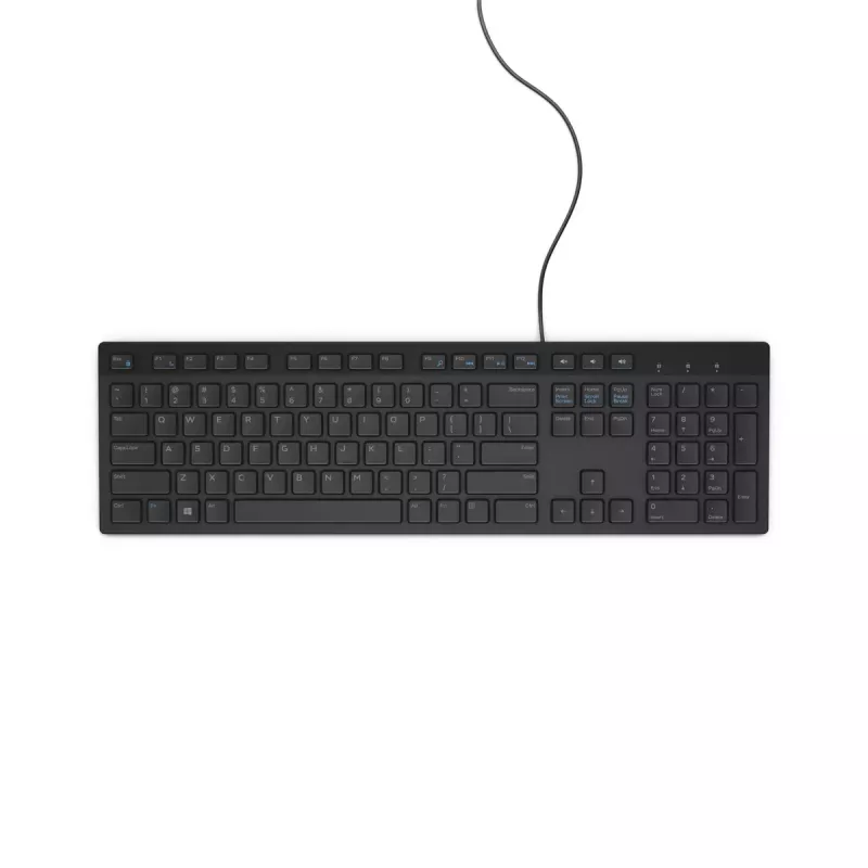 DELL KB216 klávesnica univerzálna USB QWERTY US International čierna