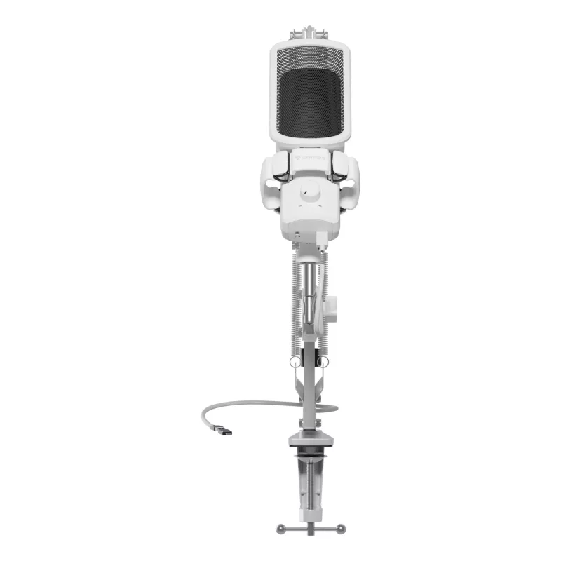 GENESIS Radium 251 biely mikrofón ku hernej konzole
