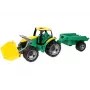 Traktor Lena GIGA TRUCKS ZL-02123 s lyžicou a prívesom