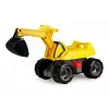 Jazdné rýpadlo Lena GIGA TRUCKS Excavator PRO 4 kolesá plast oceľ
