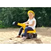 Jazdné rýpadlo Lena GIGA TRUCKS Excavator PRO 4 kolesá plast oceľ