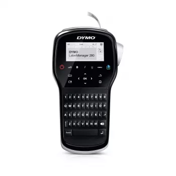 Popisovač Dymo LabelManager 280 QWERTY s LCD, USB, Li-Ion, páska D1 (max. 12 mm)