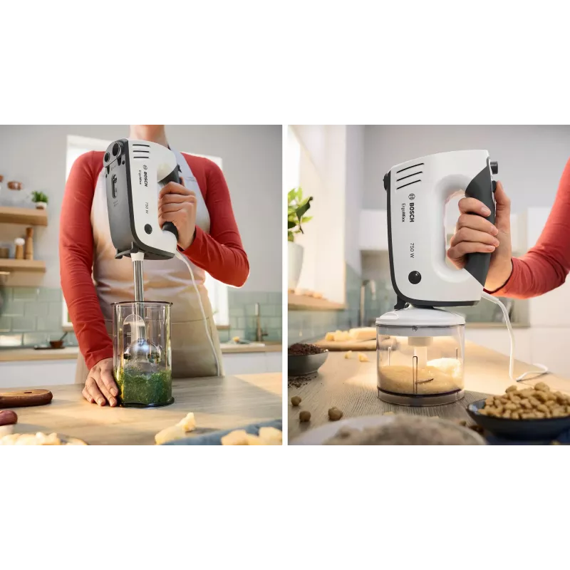 Bosch MFQ37490 ručný mixér 750 W sivá, biela