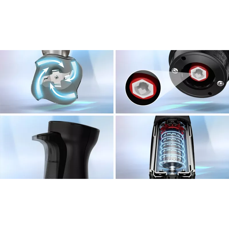 Bosch Serie 6 MSM6M621 mixér 0,5 L tyčový mixér 1000 W čierna, nerez