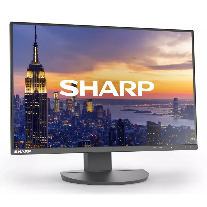 24 palcov Sharp MultiSync EA242W LCD monitor IPS 1920 x 1200 16:10 5 ms USB 3.2 Hub VESA nastaviteľná výška čierna