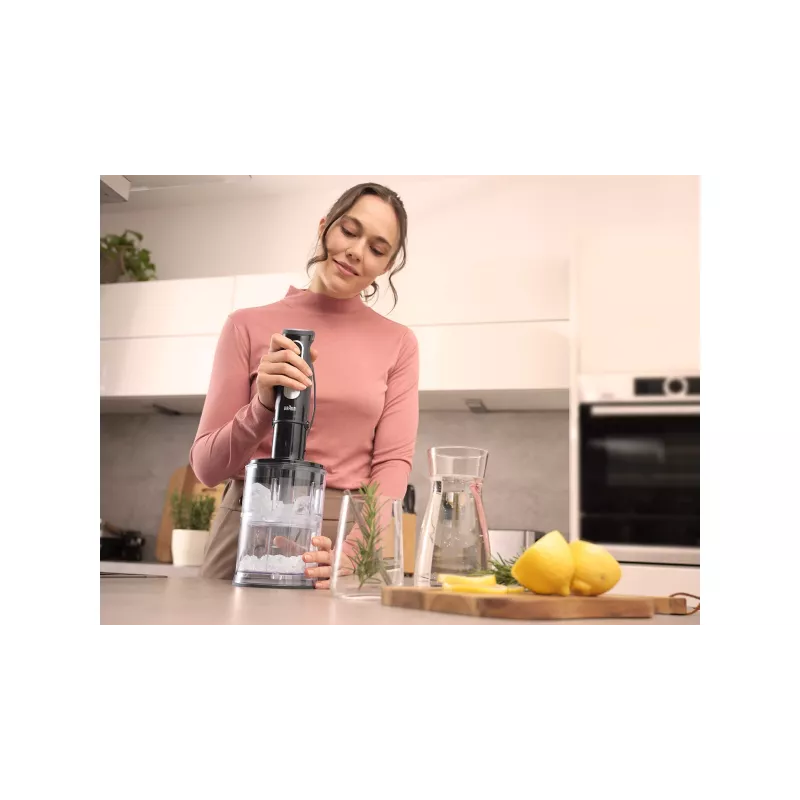 Braun MultiQuick 5 MQ55.254MBK 0,5 l tyčový mixér 1000 W čierna, nerezová oceľ