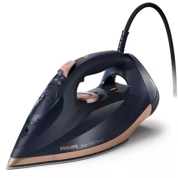 Suchá a parná žehlička Philips DST7510/80 — 3200 W, SteamGlide Elite žehliaca plocha, 0,3 l nádržka, 2 m kábel, 1,669 kg, čierna