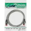 InLine patch kábel S/FTP PiMF Cat.6 250MHz PVC meď transparentný 25m