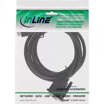 InLine HDMI-DVI kábel HDMI konektor samec / DVI konektor samec 18+1 čierny 2m