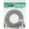 Ethernetový patch kábel InLine Cat6 S/FTP PiMF 250MHz PVC, RJ-45–RJ-45, meď, transparentný, 15 m