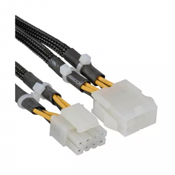 InLine Power Extension Internal 2x4pol konektor samec / 8-pol konektor samica Mainboard 0,30m