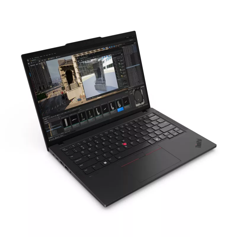Lenovo ThinkPad P14s Gen 5 mobilná pracovná stanica, AMD Ryzen 7 PRO 8840HS, 35,6 cm (14 inch) WUXGA dotykový displej, 32 GB RAM, 1 TB SSD, Windows 11 Pro