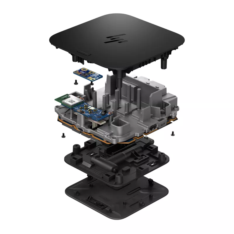 Dokovacia stanica HP USB-C 100W G6 Dock SmartBuy — USB-C 100W, čierna, 121×121×51 mm