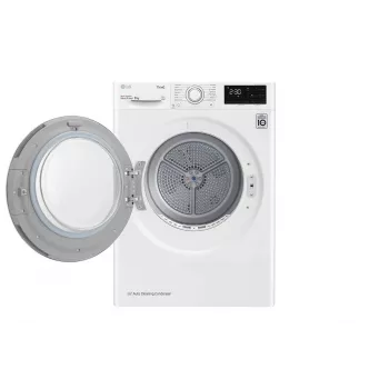 LG RH80V3AV6N tepelné čerpadlo sušička voľne stojaca predné plnenie 8 kg biela