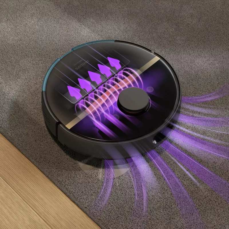Philips 7000er Serie XU7000/01 robotický vysávač 0,26 l zlatá