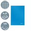 Leitz zápisník Solid Hardcover A5 štvorčekovaný 90 g/m² 80 listov, jednofarebný, modrý, A5, 80 listov, lesklý, 80 g/m²