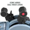 Thrustmaster TCA Quadrant Airbus Edition čierna, modrá Flight Sim PC