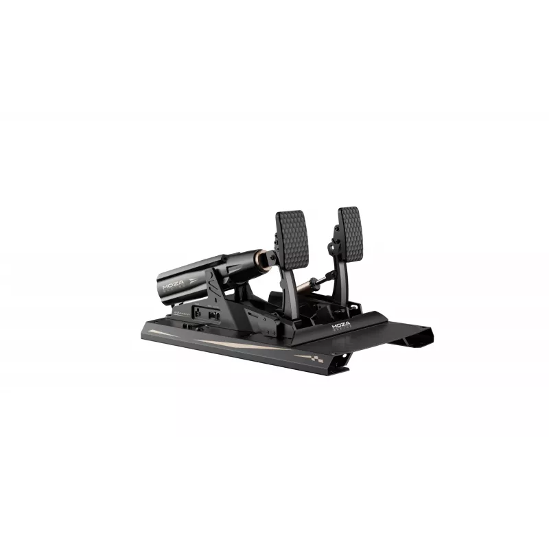 Pedále Moza Racing mBooster Set hliník čierna USB Type-A Type-B Type-C