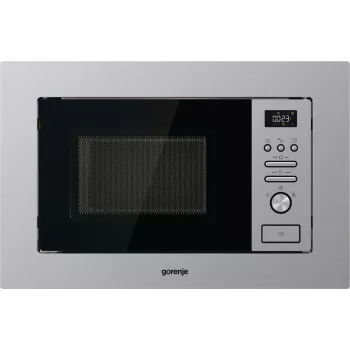 Gorenje BM201AG1X nerezová grilovacia mikrovlnná rúra na zabudovanie 20 L 800 W