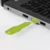 Lindy RJ-45 Portblocker (bez kľúča) – balenie 20 ks, zelená