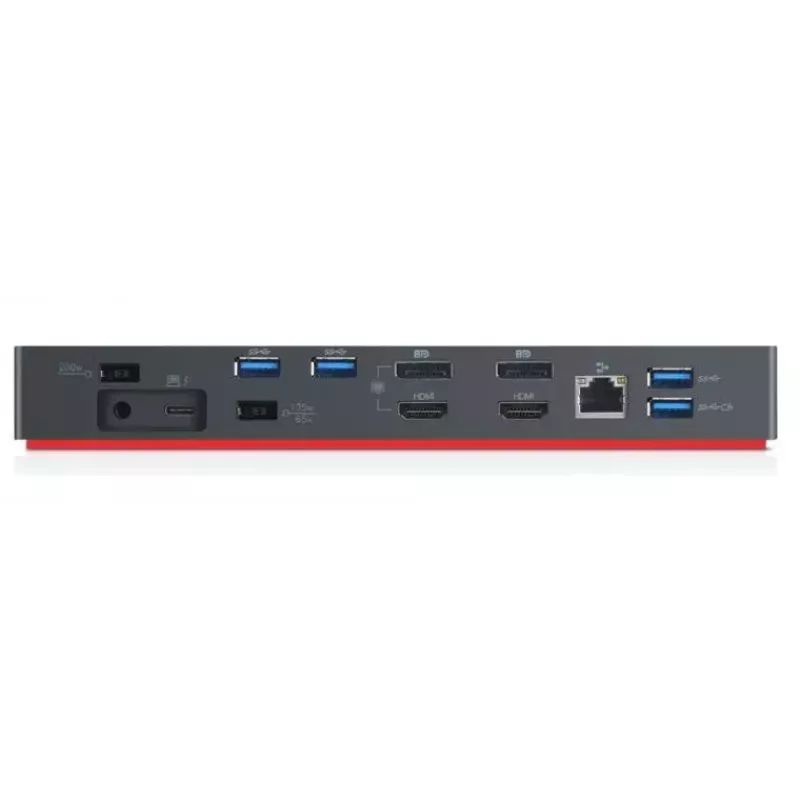Lenovo 40AN0135SA dokovacia stanica/port replikátor k notebooku káblová Thunderbolt 3 čierna