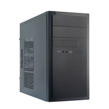 Chieftec HT-01B-OP počítačová skriňa Mini Tower čierna