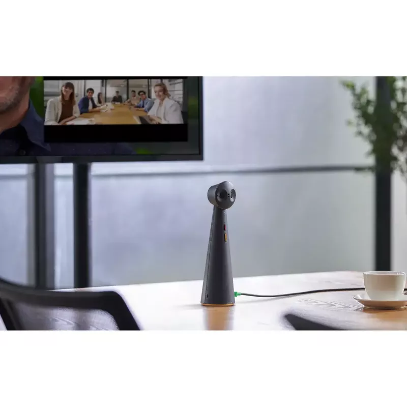 IPEVO TOTEM 180 panoramatická kamera na konferencie 180° zorné pole modrá