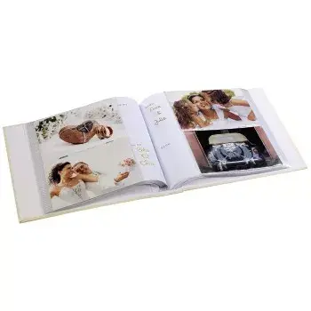 Hama Anzio fotoalbum krémový 200 listov 10 x 15 cm