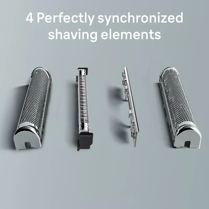Braun Séria 8 8517s elektrický holiaci strojček – mokré a suché holenie, strieborná