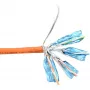 InLine Solid inštalačný kábel 250MHz S/STP Cat.6 CU AWG23 bezhalogénový 50m