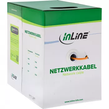InLine Solid inštalačný kábel 250MHz S/STP Cat.6 CU AWG23 bezhalogénový 50m