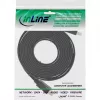 InLine HDMI plochý kábel High Speed kábel s Ethernet pozlátený čierny 5m