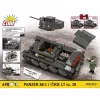 Stavebnica Cobi Blocks Tank 38 VZ.38 690 dielov – modelová stavebnica v mierke
