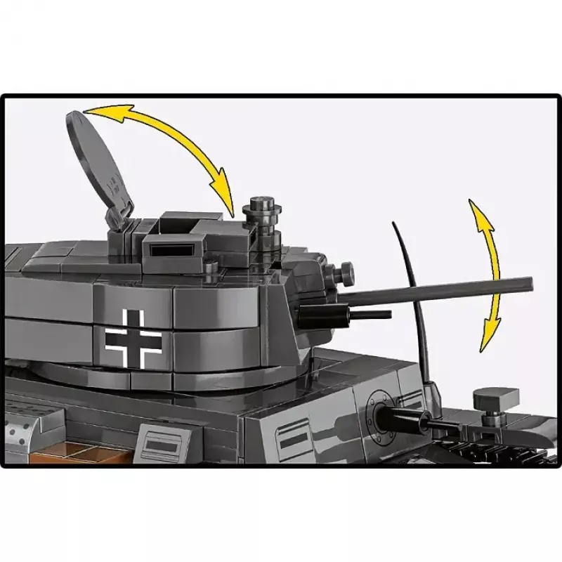 Stavebnica Cobi Blocks Tank 38 VZ.38 690 dielov – modelová stavebnica v mierke