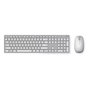 ASUS W5000 bezdrôtová sada myš a klávesnica myš súčasťou univerzálna RF bezdrôtová biela