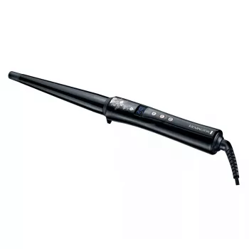 Kulma Remington REM-CI95 — keramické vyhrievanie, max. 210 °C, LCD, 3 m kábel, čierna