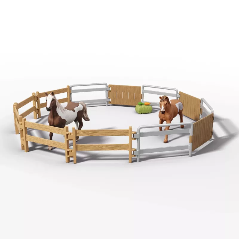 schleich Lakeside Truck s prívesom, zvieratá, kone, 5 rokov, viacfarebný