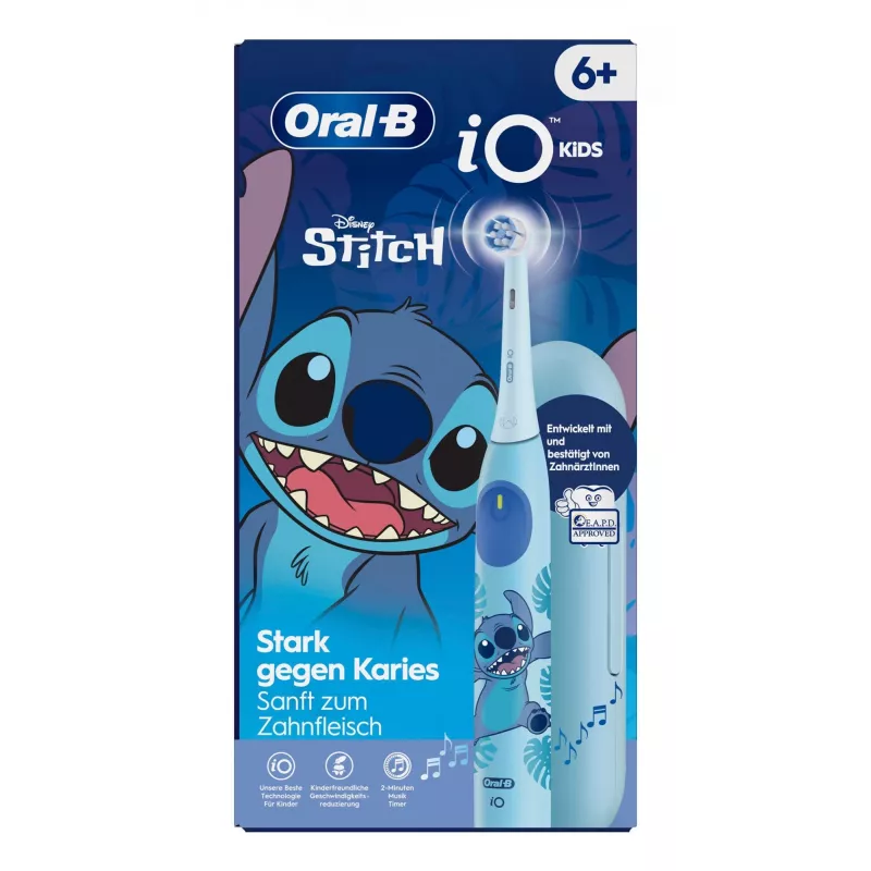 Oral-B iO Kids Stitch rotačná detská zubná kefka modrá
