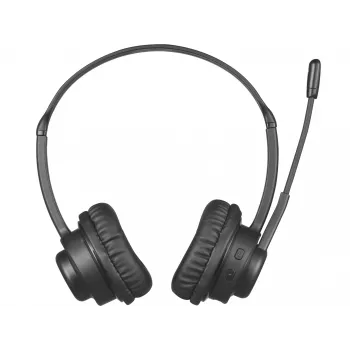 Sandberg bezdrôtový headset ANC+ENC, bezdrôtový, hudba/bežné použitie, 20–20000 Hz, 230 g, headset, čierny