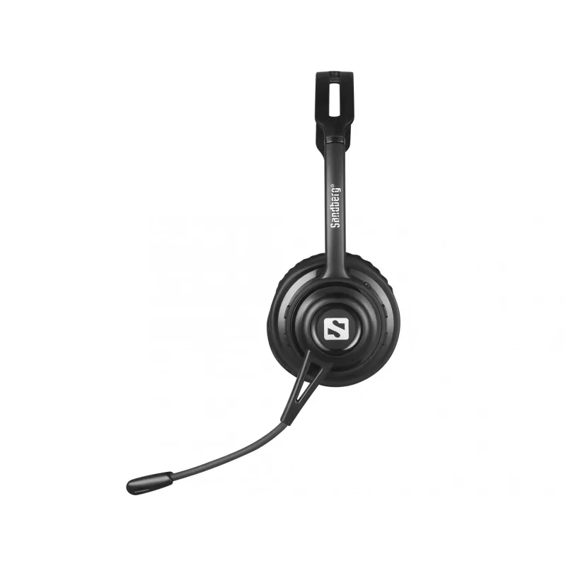 Sandberg bezdrôtový headset ANC+ENC, bezdrôtový, hudba/bežné použitie, 20–20000 Hz, 230 g, headset, čierny