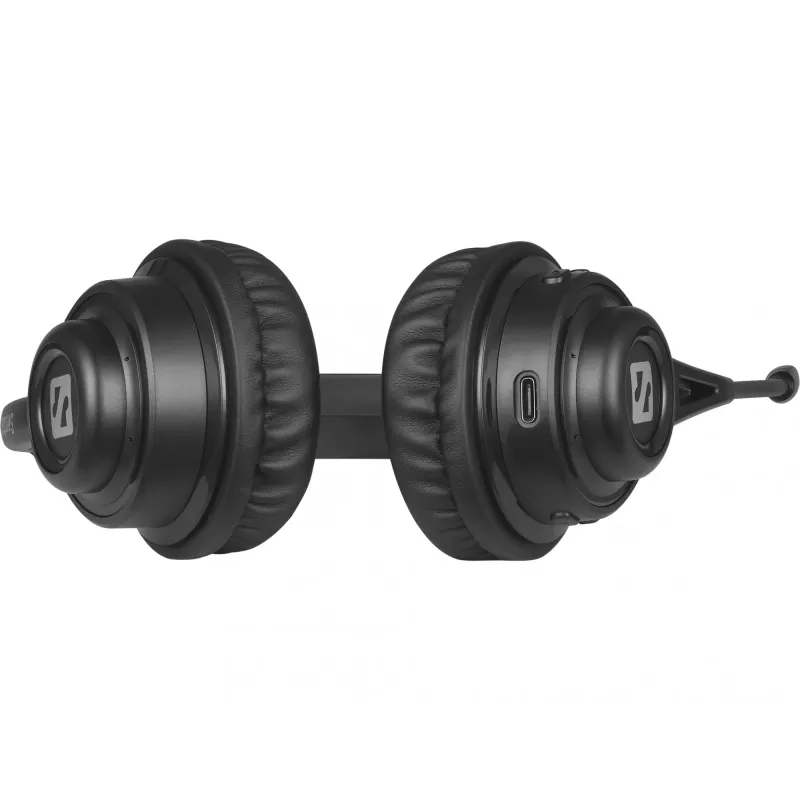 Sandberg bezdrôtový headset ANC+ENC, bezdrôtový, hudba/bežné použitie, 20–20000 Hz, 230 g, headset, čierny