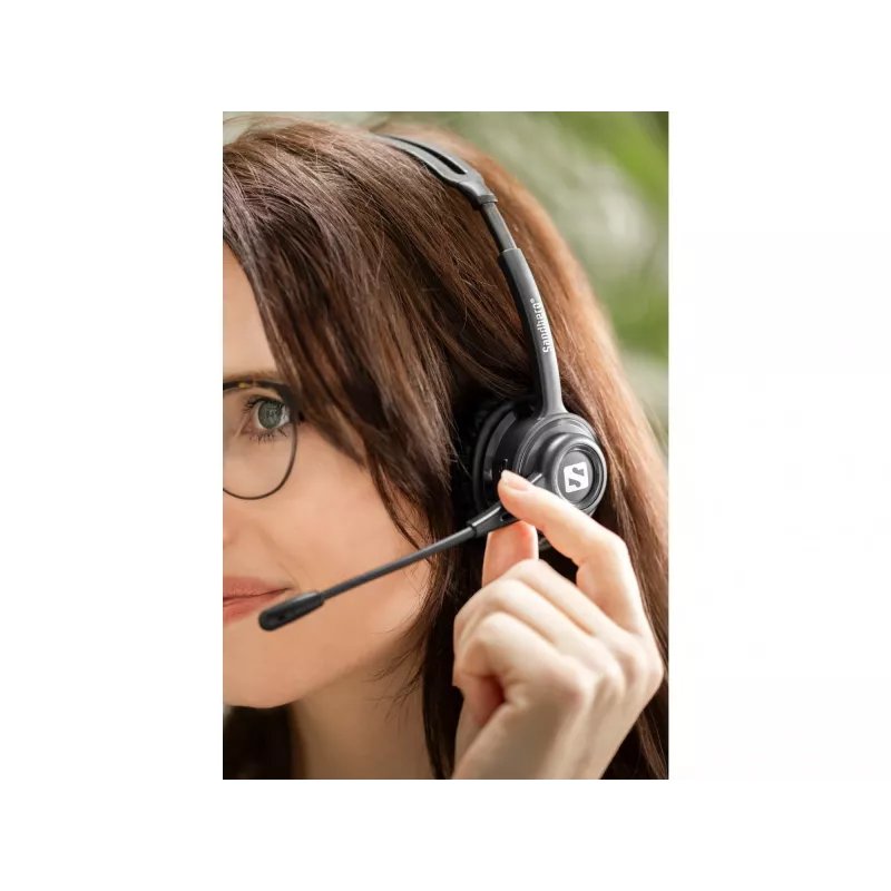 Sandberg bezdrôtový headset ANC+ENC, bezdrôtový, hudba/bežné použitie, 20–20000 Hz, 230 g, headset, čierny