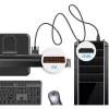 Techly video kábel HDMI na DVI-D M/M 3m ICOC HDMI-D-030, 3 m, HDMI, DVI-D, konektor samec, konektor samec, zlatý