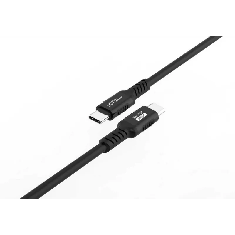 Prémiový kábel USB-C na USB-C MicroConnect, USB4 20 Gbps, 5 m (MC-USB4-CC20LQ-5)