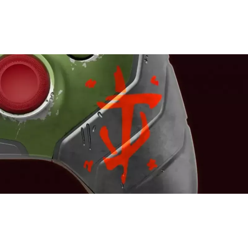 Bezdrôtový gamepad Microsoft Xbox Wireless Controller DOOM: The Dark Ages Limited Edition, Bluetooth/USB, viacfarebný, AA batéria, USB-C