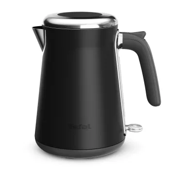 Kanvica Tefal KI6668E0 — 1,7 l, 2400 W, nerezové telo, čierna